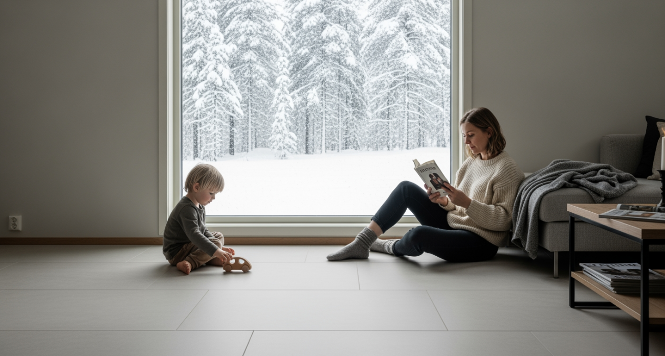 Скандинавский секрет теплых полов позволяет забыть о батареях даже в лютые морозы и сэкономить на счетах