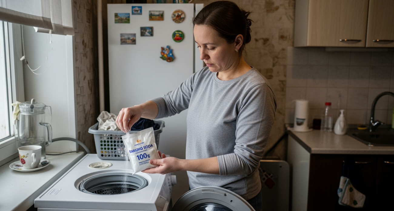 Простой предмет из вашей кухни затмит дорогую бытовую химию и вернет одежде первозданную чистоту за минуты