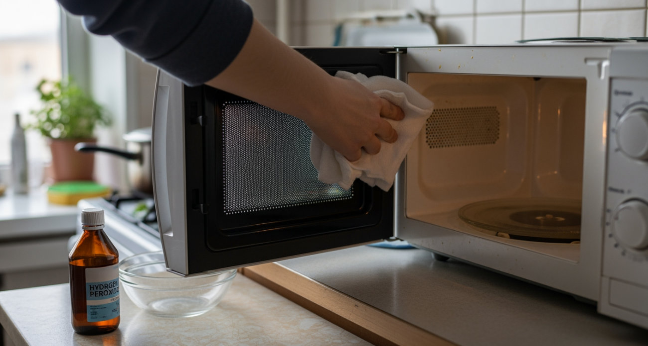 Забытое средство из домашней аптечки вернуло моей микроволновке первозданный блеск за считанные минуты