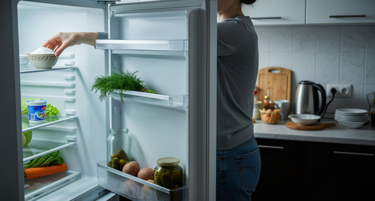 Обычная соль превращает холодильник в самоочищающийся прибор: хозяйки забыли про ежедневную уборку