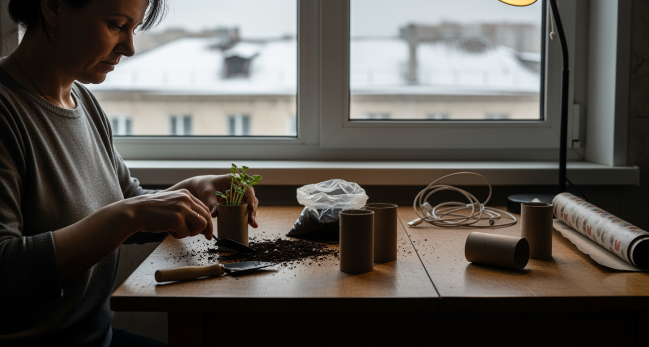 Втулки от туалетной бумаги превращаются в органайзеры и экономят деньги на покупке систем хранения