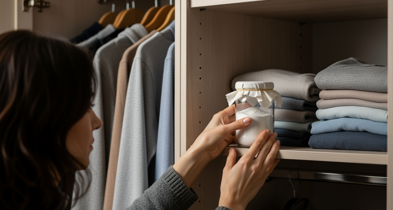 Соседка научила класть стеклянные банки к белью и теперь я забыла про затхлый запах