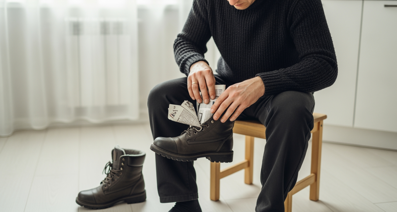 Сибирские пенсионеры греют ноги копеечным способом, который работает лучше дорогих стелек