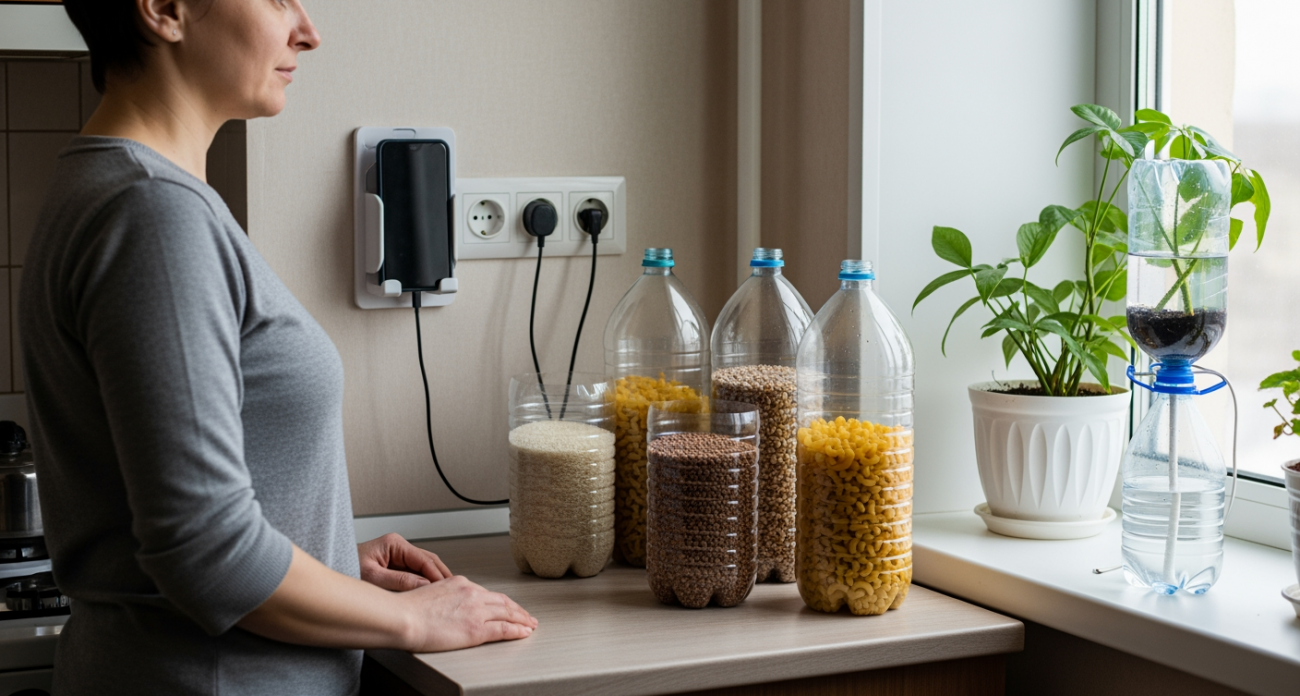 Пластиковые бутылки превратили мой дом в образец порядка за неделю — делюсь проверенными способами