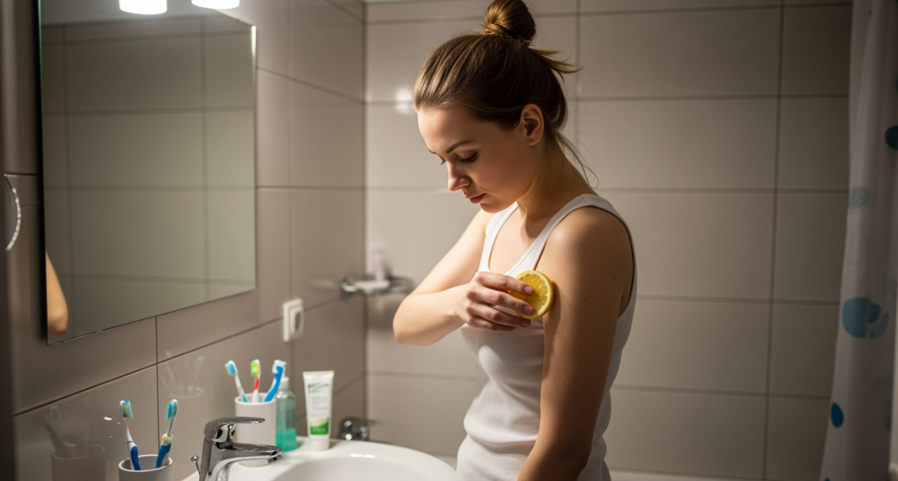 Копеечный трюк с лимоном избавит от пота лучше любого антиперспиранта за 500 рублей