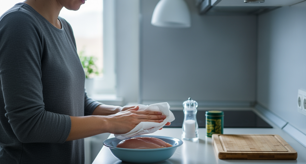 Простой трюк с солью делает куриное мясо невероятно сочным и нежным за полчаса
