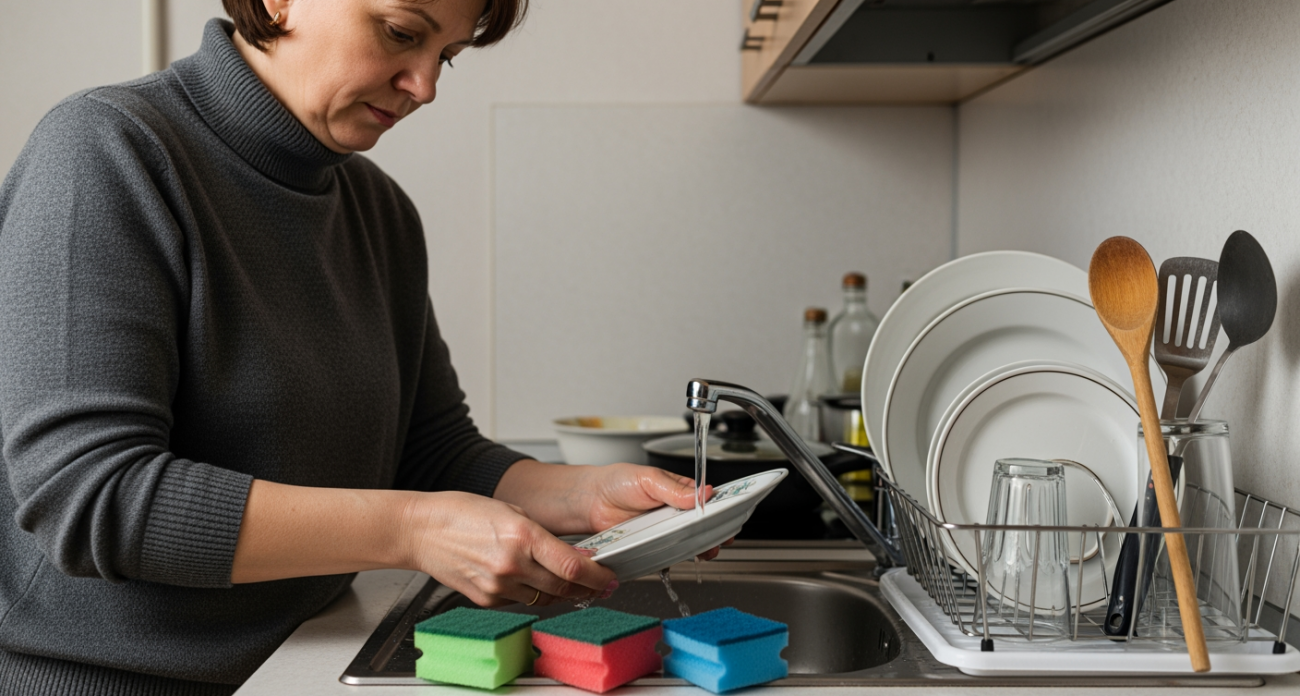 Почему хозяйки со стажем никогда не выбрасывают старые губки для мытья посуды