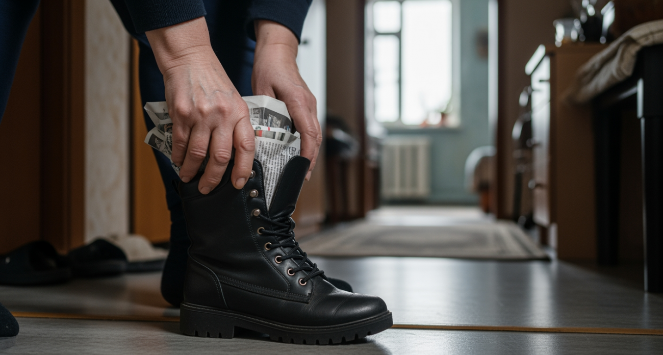 Дедовский способ согреть ноги копеечной газетой превосходит современные технологии утепления