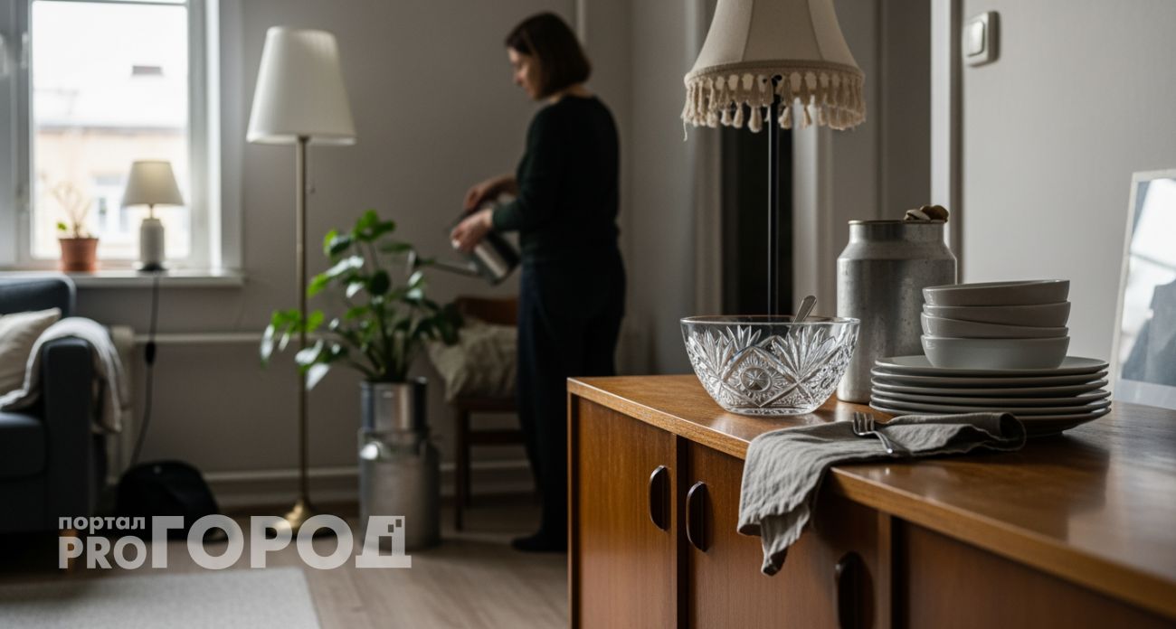 Бабушкин буфет и хрустальная люстра: какие советские вещи делают квартиру стильной в 2024