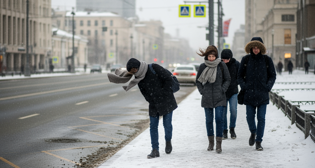 Гололедица и порывы до 17 м/с накроют регион 7 марта