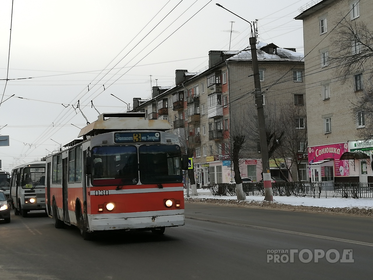 В Дзержинске проектируют дополнительную троллейбусную линию