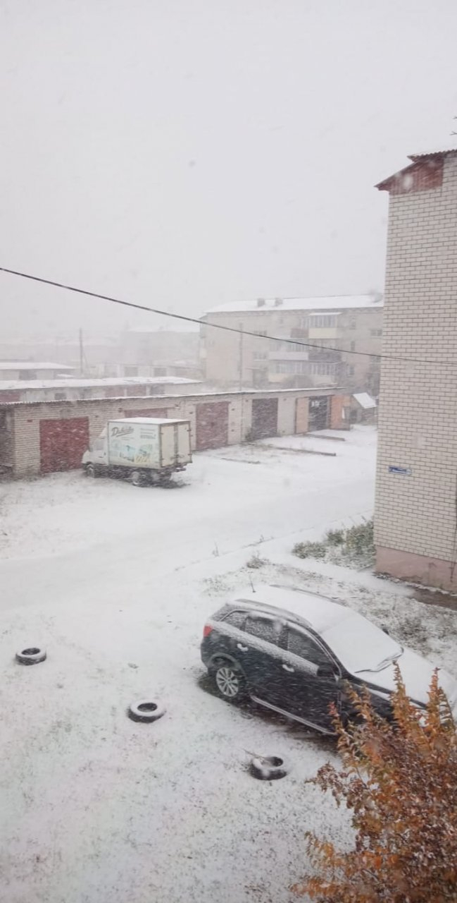 Первый снег выпал в Нижегородской области