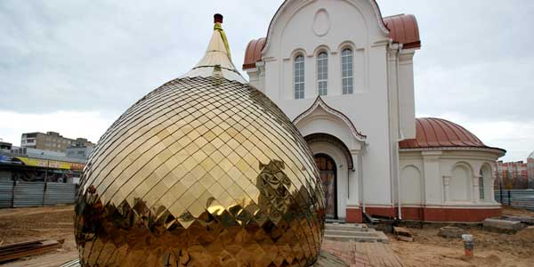 На Никольской церкви в Дзержинске появится купол