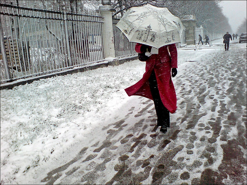 В Дзержинске ожидается снег с дождем и потепление на этой неделе