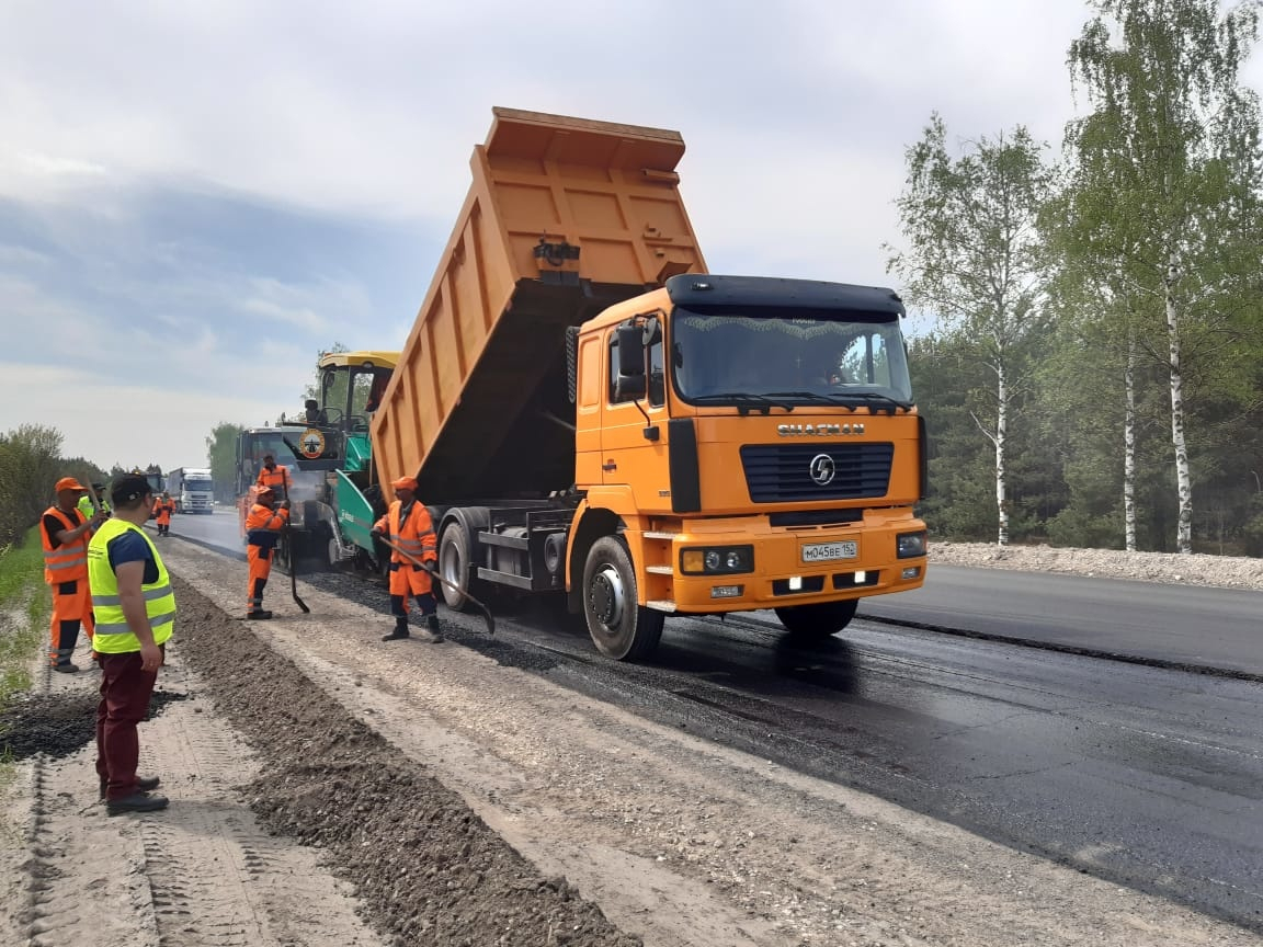 Подъезд от трассы  М7 к  Дзержинску отремонтируют за 122 млн рублей к июлю