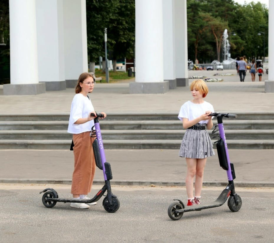 Введено ограничение скорости для самокатов в парках Дзержинска