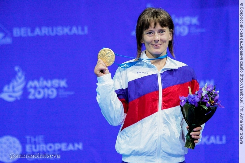 Елена Бондарева из Дзержинска стала чемпионкой вторых Европейских игр по самбо