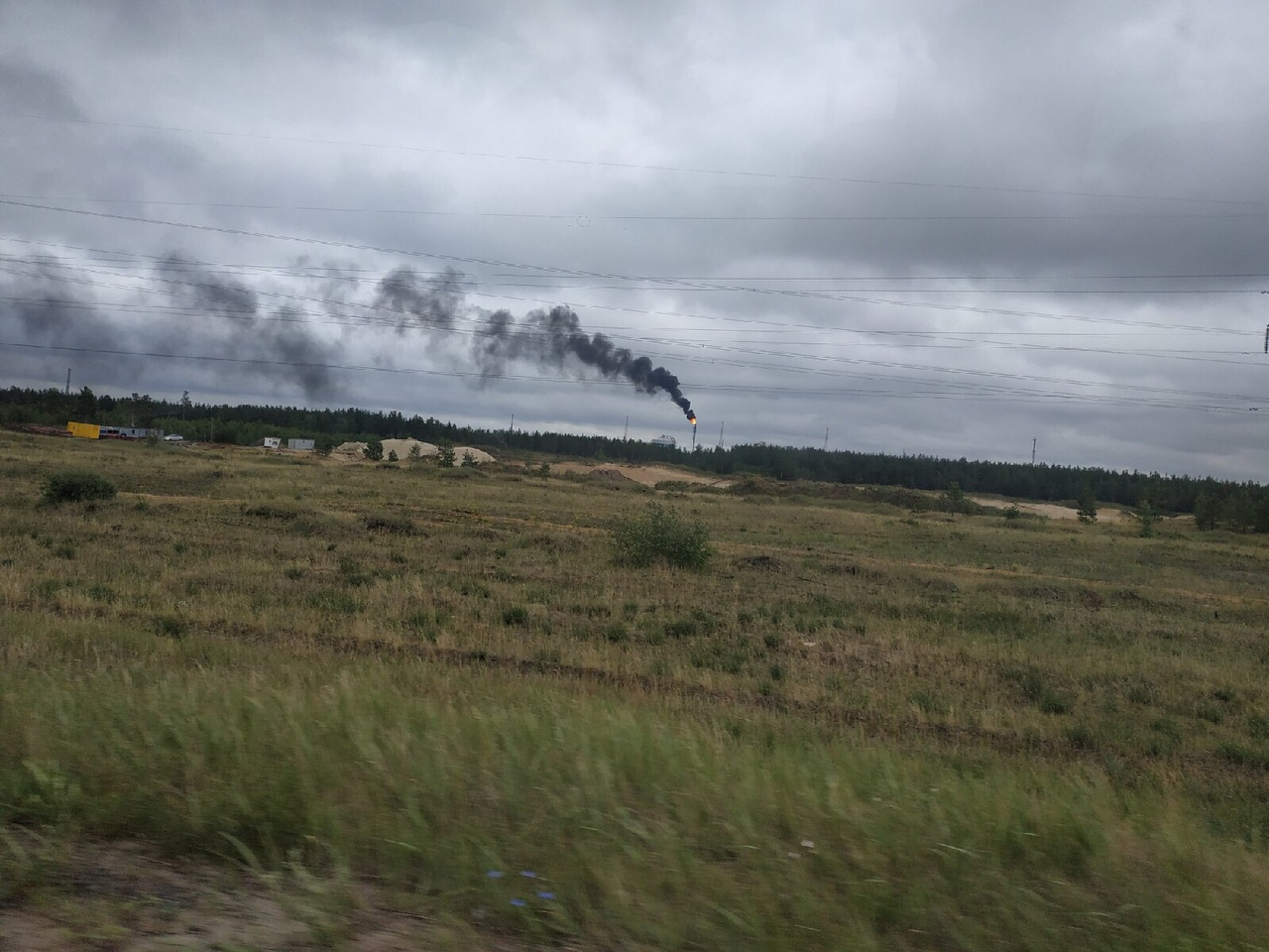 Электроподстанция загорелась на заводе «Сибур» в Дзержинске (ВИДЕО)