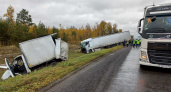 Пять машин столкнулись на трассе М7 в Нижегородской области