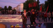 2500 свечей зажгли жители Дзержинска в память о героях Великой Отечественной войны