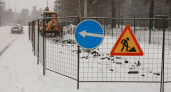 В Дзержинске начали ремонтировать затопленные дороги