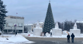 Ледяные скульптуры Нижегородской ярмарки представили на ВДНХ в Москве