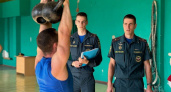 В Дзержинске прошли соревнования по гиревому спорту среди пожарных к 95-летию пожарной охраны