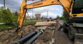 В Дзержинске начали строить новый водопровод на улице Строителей