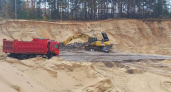 Двое нижегородцев вырыли карьер и украли 10 тысяч тонн песка в Дзержинске