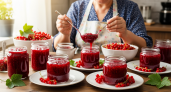 Как я готовлю джем из красной смородины: быстро, много и без косточек