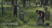 Дзержинские ветераны привели в порядок воинские захоронения в селе Черное