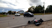 15-летний мотоциклист столкнулся с автобусом в Нижегородской области