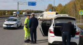 Под Дзержинском фура съехала в кювет на трассе М-7 у Северного