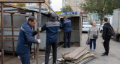 В Дзержинске начали демонтаж бывшего центрального рынка на улице Октябрьской