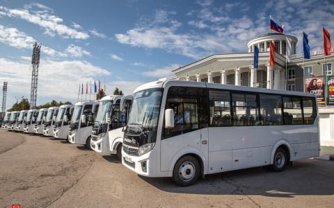 Новые автобусы уже вышли на дороги Дзержинска