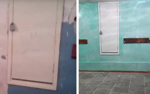 В Дзержинске отремонтировали раздевалку в школе №4