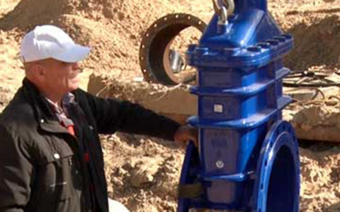 В Дзержинске заменили пять крупных задвижек в системе холодного водоснабжения