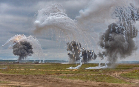 В Мулино Россия и Белоруссия показала мощность своей военной техники (ФОТО)