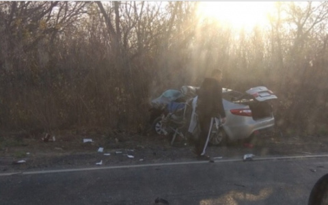 Опубликовано видео с места смертельной аварии в Дзержинске