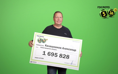 Плюнул на расчеты и доверился интуиции: нижегородец выиграл в лотерее более 1,6 миллиона рублей