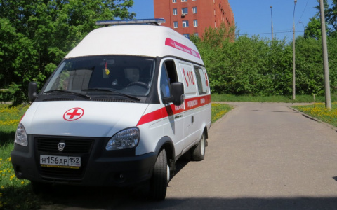 МАЗ и Рено не поделили дорогу на улице Ленина в Дзержинске