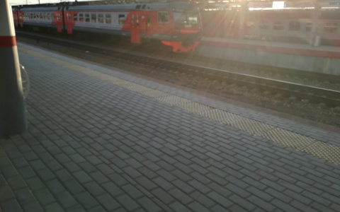 Бомбу искали в поезде «Стриж» на вокзале в Дзержинске