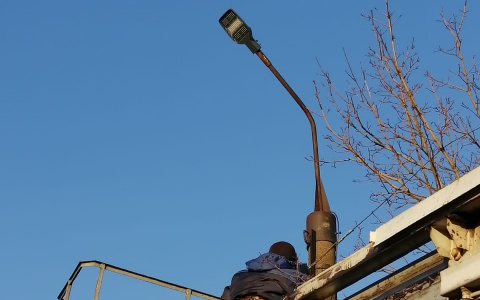 В Дзержинске начался процесс замены ртутных ламп на светодиодные светильники