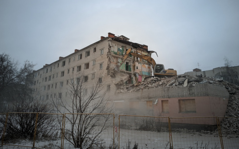 Снос дома №6 по улице Буденного подходит к концу
