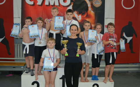 В Дзержинске прошел открытый Кубок города по сумо среди детей 2009-2010 годов рождения