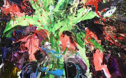 «Букет» дзержинского художника выставили на благотворительном аукционе