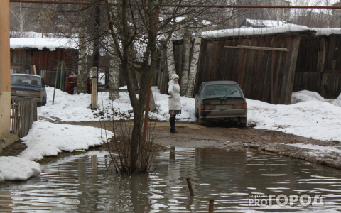 В Дзержинске затопило обход Нижнего Новгорода