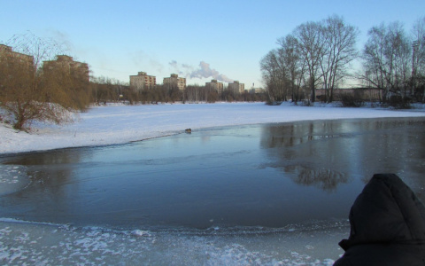 Мужчина провалился под лед и утонул в Дзержинске