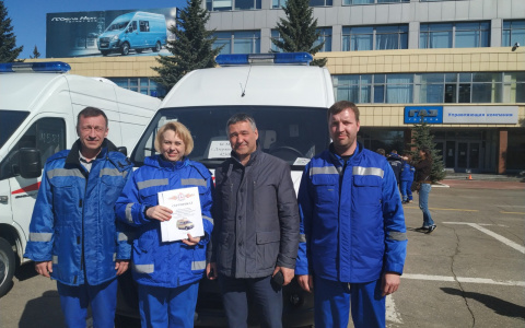 Новый автомобиль подарили БСМП Дзержинска