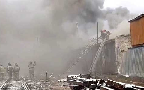 В Восточной промзоне Дзержинска сгорел еще один склад